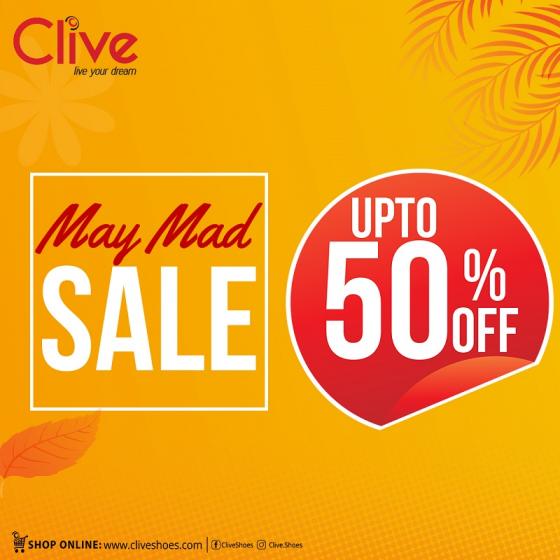 Clive Shoes Mad May Summer Sale! up to 50 off on all your favorite